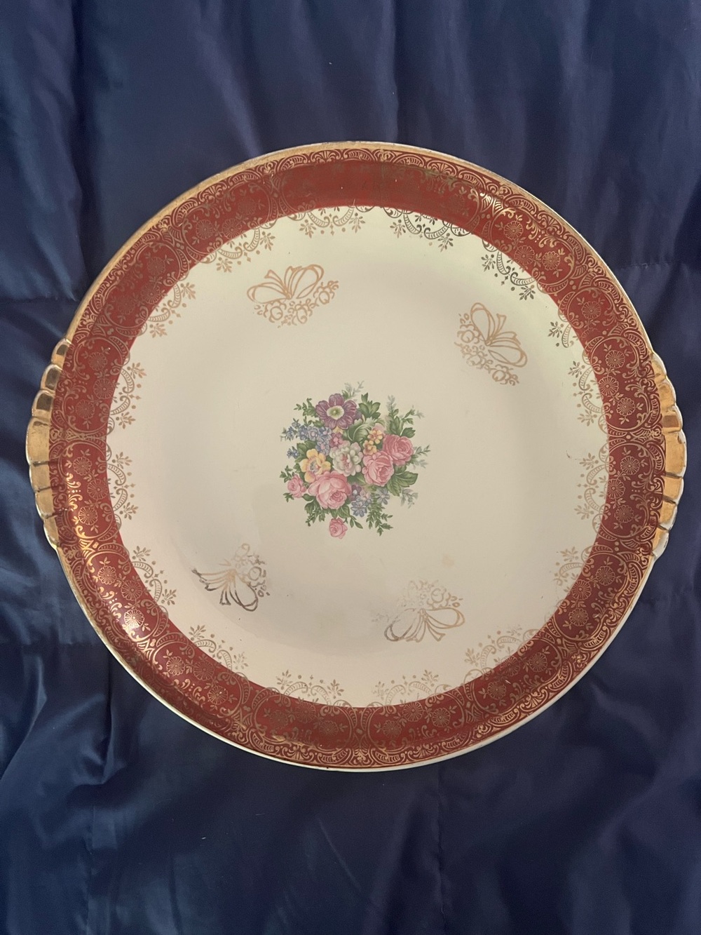 Paden City Pottery Co Serving platter 12.5” x 13”